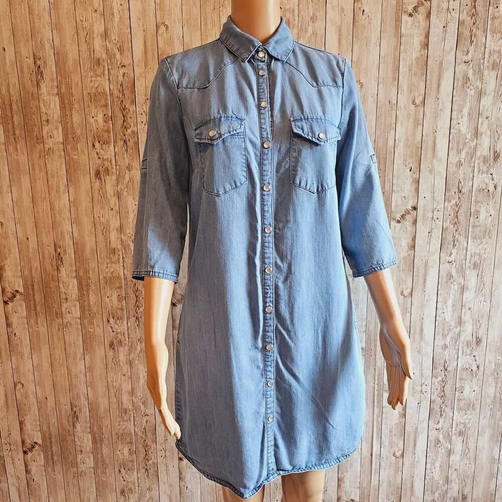 Kut from the kloth women's dress blue like new
